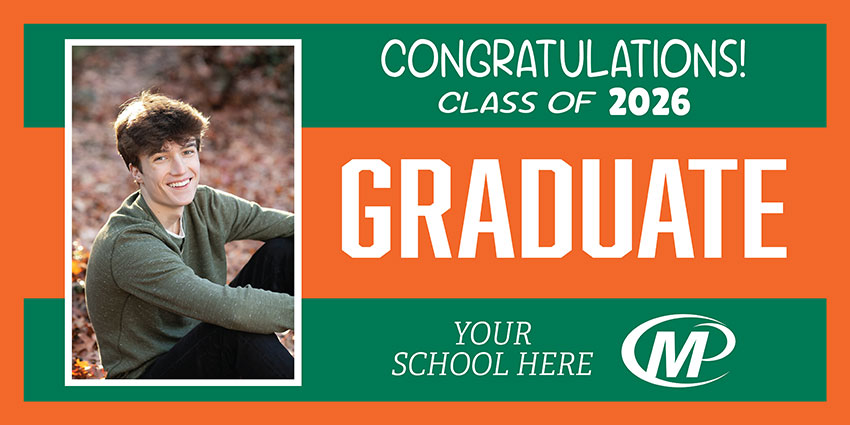 2026-6x3-Graduate-Banner Minuteman Press of Exeter - Graduation Banners