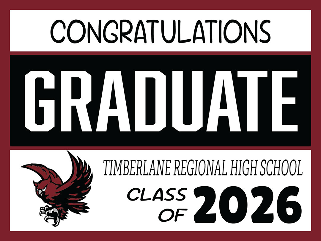 Minuteman Press of Exeter - Timberlane Regional High School Graduate Yard Signs