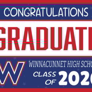Minuteman Press of Exeter - Winnacunnet High School Graduate Yard Signs