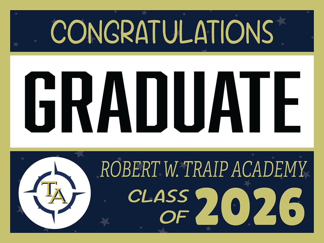 Minuteman Press of Exeter - Traip Academyl Graduate Yard Signs